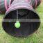 Free Sample 2016 Purple 190T Polyster Cat Tunnel with Plastic ball Toy Pet Toy Cat Playing Tunnels