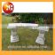 outdoor stone bench school chair for cheap sale
