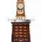 Home Decortive Brass Inlaid Clock With Wooden Chest of Drawers, Antique Table clock With Cabinet, Gold & Red Antique Floor Clock