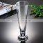 Drinking glass mug with round bottom long round glass cup with round bottom