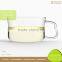 Fancy Pyrex Glass 180ml Coffee Cup