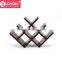 new design W Shape 8 Bottle Tabletop wine display MDF WOODen Wine Rack wholesale