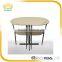 Competitive price folding study table and chair