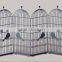 Continental restaurant decoration hollow with pulley metal screen