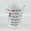 Eco-friendly Certification Ceramic chip cone cup