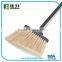 Professional Duo-Sweep Angle Broom for Food plant Color code