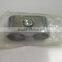 1"Hole Dia Double Port Pipe Clamp Clip Lean Tube Connector