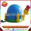 Cute Turtle Shape Inflatable Bouncer House With Factory Lower Price