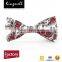 2017 Customized digital printed polyester bow tie