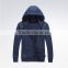 Navy Blue Grey Black Men Hood Zipper Sportswear Hoodies Factory