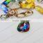 Sew on crystal stone with metal claw setting for garment accessories