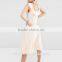 New Fashion Style Deep v Neck Plain Sleeveless Women Night Club Dresses Sexy