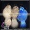 CX-R-14 Wholesale Lovely Desgin Cute Cheap Fox Fur Custom Keychain