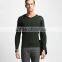 New designs 100% cashmere v neck cable knit sweater for men