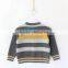 Baby woolen striped sweater cardigan