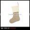 Hot sale Canvas Christmas Stocking