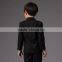 Korea Style Children Clothes Set For Wedding Black Suit For Ring Bearer Boys Clothing B-NB-CS905-18
