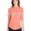 Women's Pink,Orange,Blue Double Button Blouse