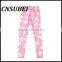 Cute Pink Cat digital printing personalized fashion yoga pants