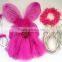 girls tutu ballet costumes tutu set fluffy petit skirt with wing girls tutu skirt