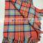 Double Lattice Scarf British Style Classic Houndstooth Cashmere Scarf