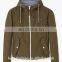 New style wholesale coats cotton zipper hooded jacket for men
