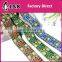 3.5cm embroidered ribbon trims polyester woven jacquard ribbon trim floral