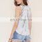 Summer's Exclusive Sexy Looking Girls Rayon Tie & Dye Top With Hand Work