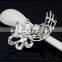Wholesale decorative clothing accessories accessories luxury wedding bride rhinestone flower brooch
