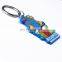 Popular Silicone Keyring Colorful Custom Design 3D Rubber Pvc Keychain