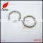 Cheapeast metal O ring buckle with welded for bags