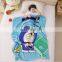 100%polyester cheap korean fleece knitted custom soft printing blanket