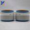 white metal oxide conductive nylon fiber filaments 20D/3F for anti static yarn/ESD gloves/fabrics dyeable-XT11340