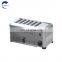 compact size stainless steel 2 slice electric manual bread toaster