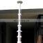 white colored electric motor telescopic mast with lock system