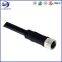 M8 Screw Type Unshielded 3 Pin Overmolded With Cable for automotive wire harness