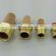 screw connector 1/2 pneumatic brass fitting