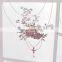 Hot selling custom  various color embroidery Chinese classical embroidery design Elegant and frivolous curtain fabric