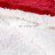 100% polyester sherpa flannel blanket two sides brushed cozy fleece throw