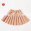 3-10years Girls PU Leather Pleated Skirt Baby Girl Elastic Waist Short Solid Skirts girls' skirts pleated skirt