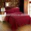 Solid Burgundy Color Printed Summer Quilt 100% Polyester Bedspread Ses Stitching Floral Coverlets Embroidery Quilt