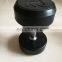 Commercial Low Price Professional Fitness Black Rubber Coated Home Gym Fitness Dumbbell SX01
