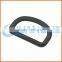 China supplier top grade stainless steel d ring snap hook