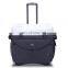 portable outdoor sample modern portable hiking camping trolley fabric sample  hot sale camping custom cooler with wheels