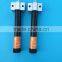 Self-compensating industrial shock absorber