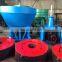 Approval double wheel 1200 wet pan mills for gold with CE certificate