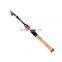 factory direct pocket fishing rod 39cm/40cm 107-116g carbon fiber telescopic lure rod best quality travel fishing rod