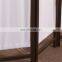 Living room decorative movable wooden screen 4-leaf folding room divider