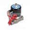 COVNA 2 Way 12 Volt 24 Volt Stainless Steel Brass Electric Water Air Valve