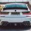 Runde Top Ranking Quality Carbon Fiber For 2020 New BMW 3Series G20 G28 Body Kit Front Lip Rear Lip Side SKirt Spoiler Exhaust